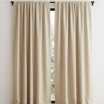 Cortinas Blackout Lavables Natural 140x220 cm – 2 Paños