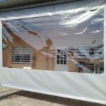 Lona con ventana para Toldo Vertical (paño para recambio) 380x320cm