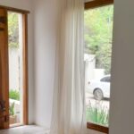 Cortinas de Gasa de Algodón Natural 230x220 cm – 2 Paños