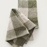 Servilleta Algodón Estampada 40x40cm (pack x6 ) - CUADROS VERDE